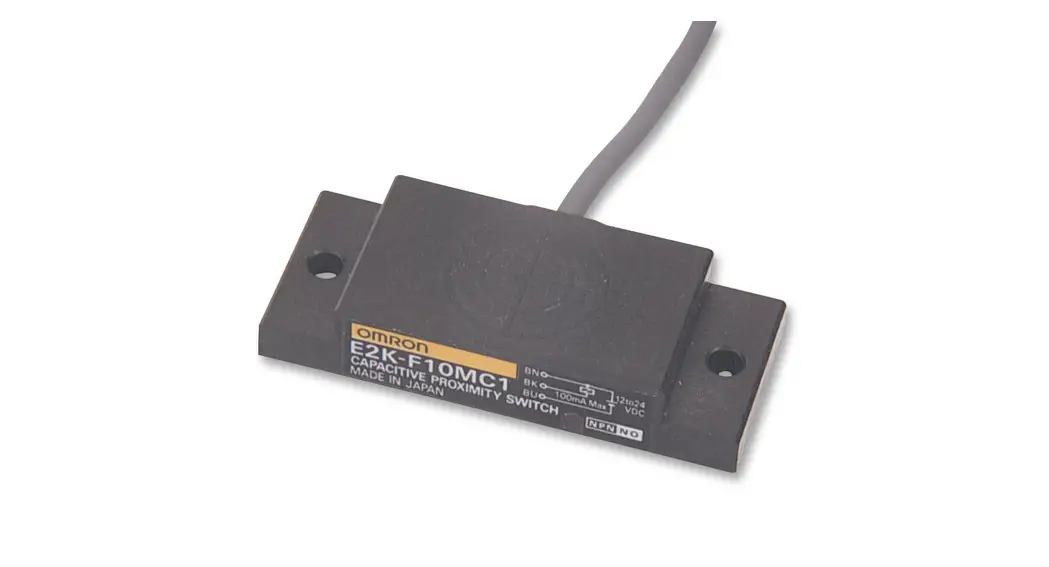 Omron Flat Proximity Sensor E2k-f Instruction Manual Omron Flat Proximity Sensor E2k-f Instruction Manual