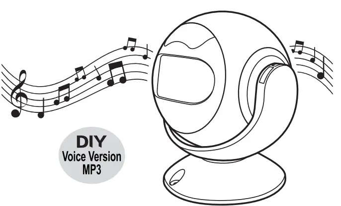 RETEKESS TD107 Motion Sensor Doorbell with Customized Voice