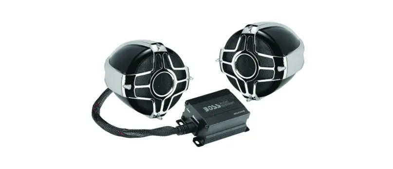 Boss Chrome Speakers And Amplifier System User Manual