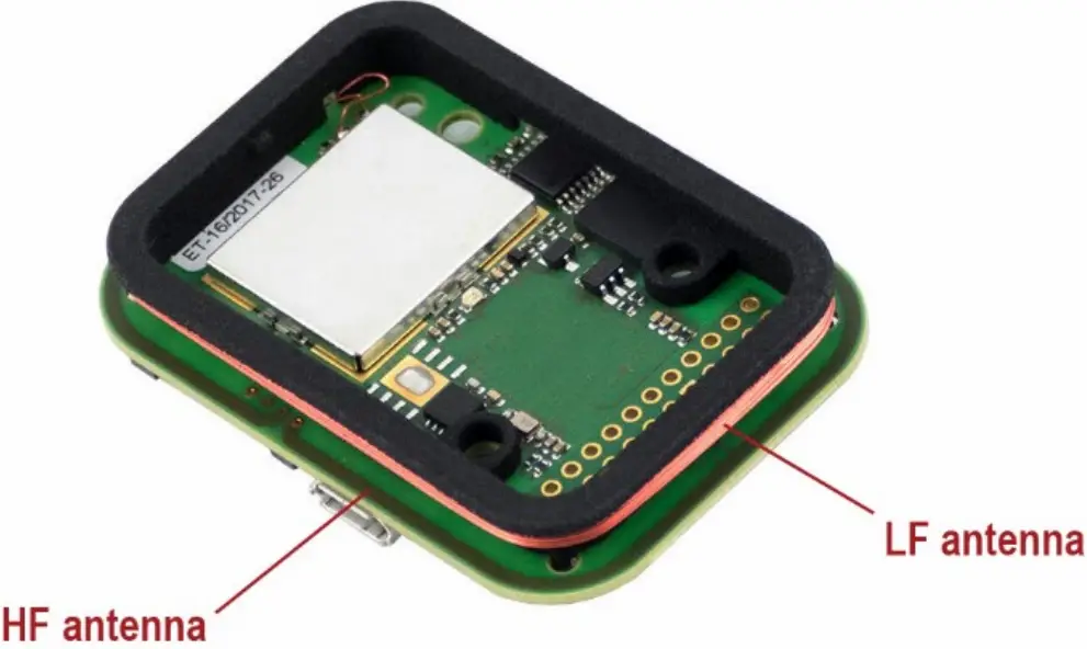 ELATEC TWN4 MultiTech 3 M BLE RFID Reader Module - HF antenna
