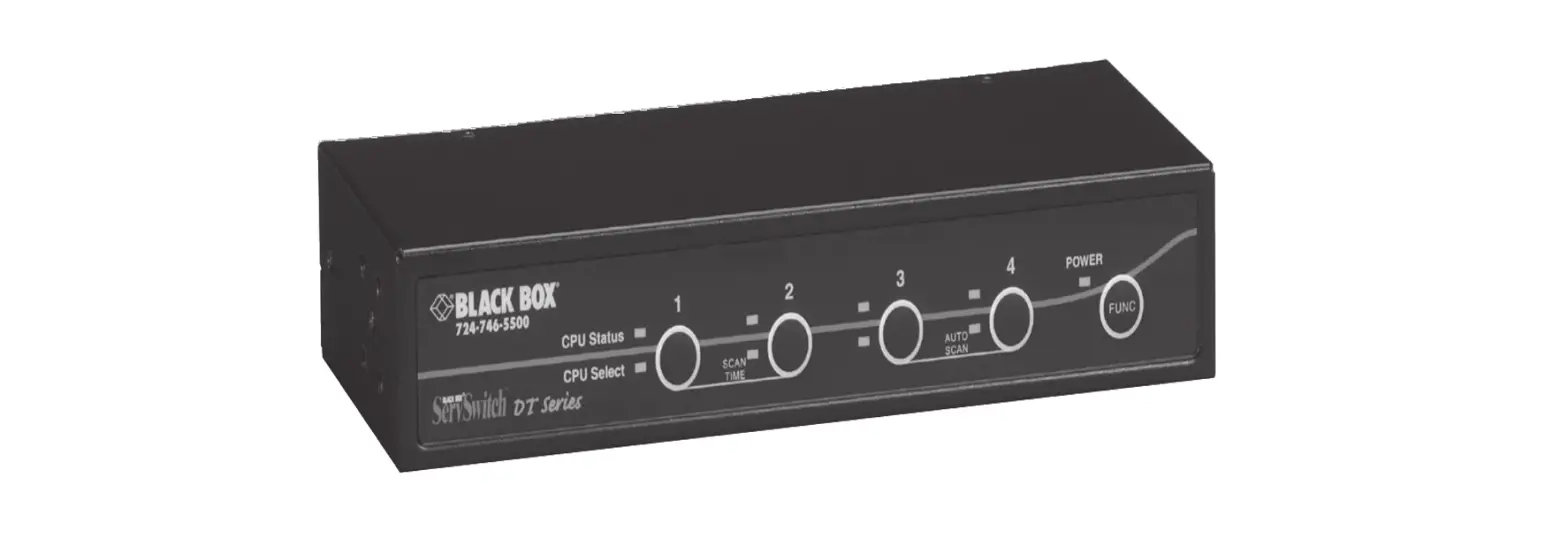 Black Box Kv9612a Usb Dvi Kvm Switch User Manual