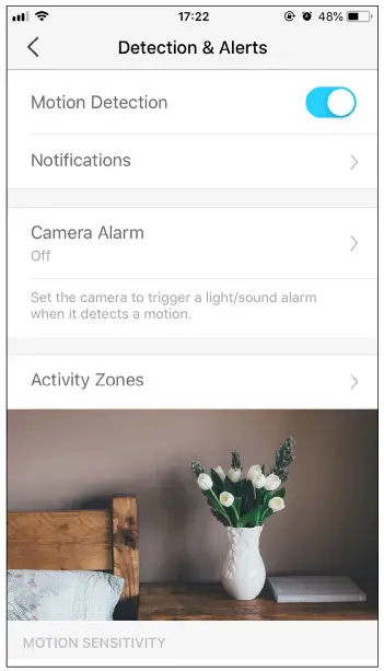 tp link Tapo C200 PanTilt Home Security Wi Fi Camera - messages