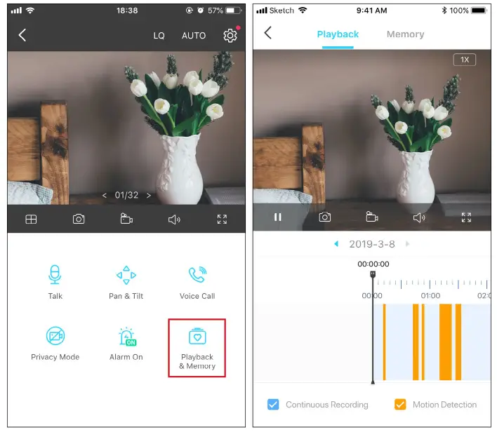 tp link Tapo C200 PanTilt Home Security Wi Fi Camera - microSD