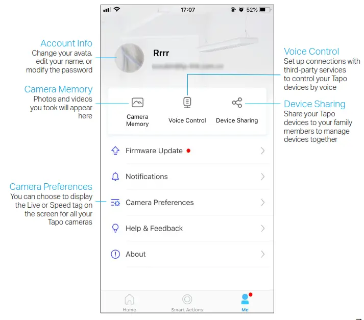 tp link Tapo C200 PanTilt Home Security Wi Fi Camera - quickly