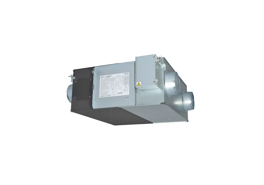 Mitsubishi Electric Lgh-50rvs-e Lossnay Heat Recovery Ventilator Instruction Manual