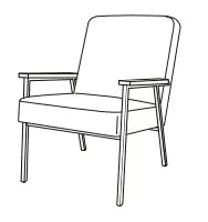 woood Sally Arm Chair Installation Guide