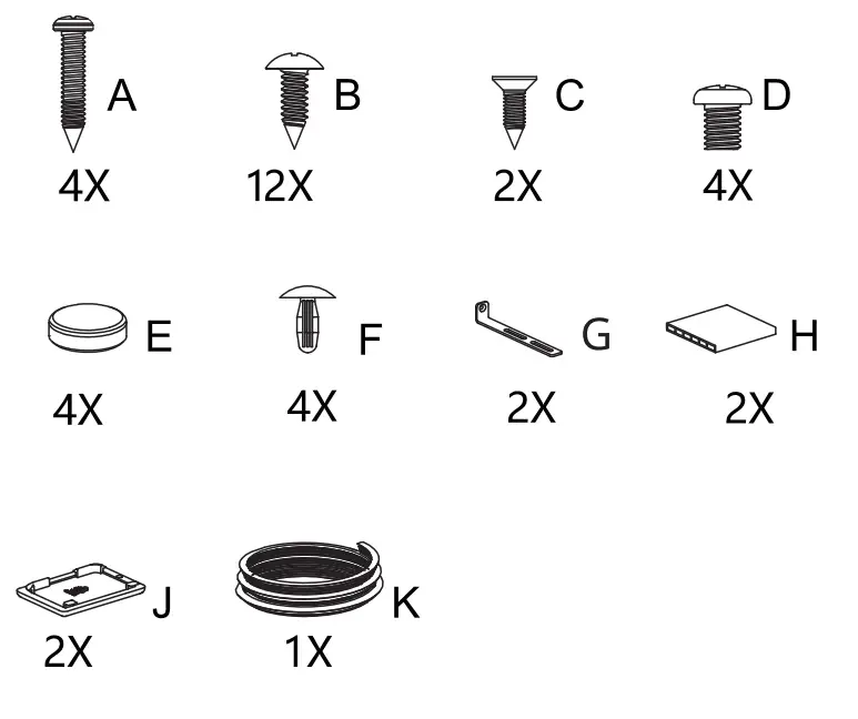 IKEA 104.621.56 SUPERKALL SEKTION Built-In Refrigerator fig2