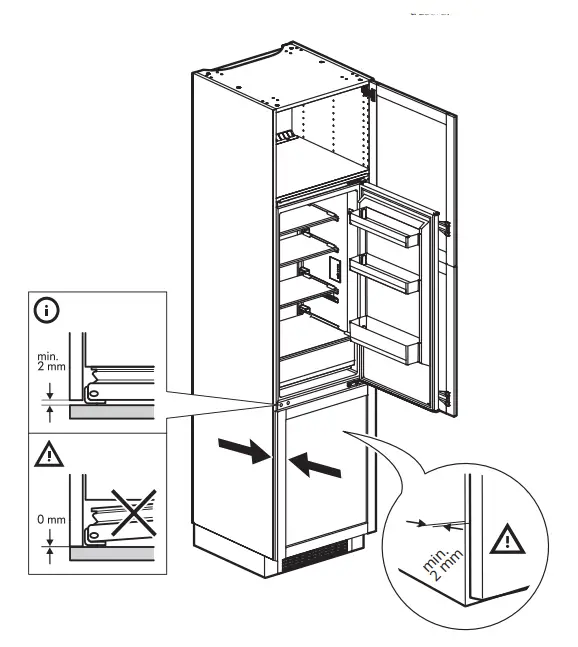 IKEA 104.621.56 SUPERKALL SEKTION Built-In Refrigerator fig31