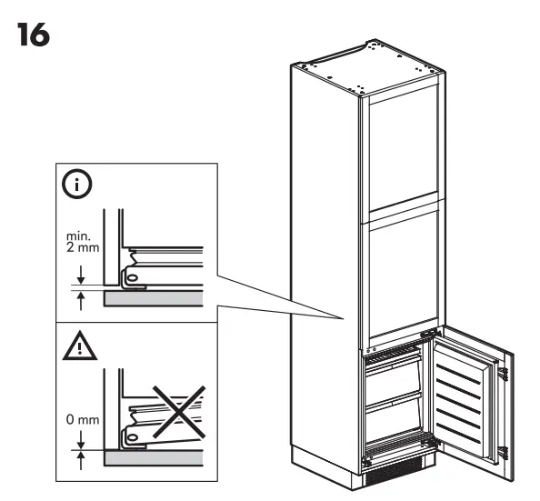 IKEA 104.621.56 SUPERKALL SEKTION Built-In Refrigerator figIKEA 104.621.56 SUPERKALL SEKTION Built-In Refrigerator fig32
