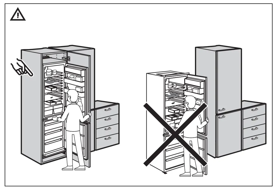 IKEA 104.621.56 SUPERKALL SEKTION Built-In Refrigerator fig10