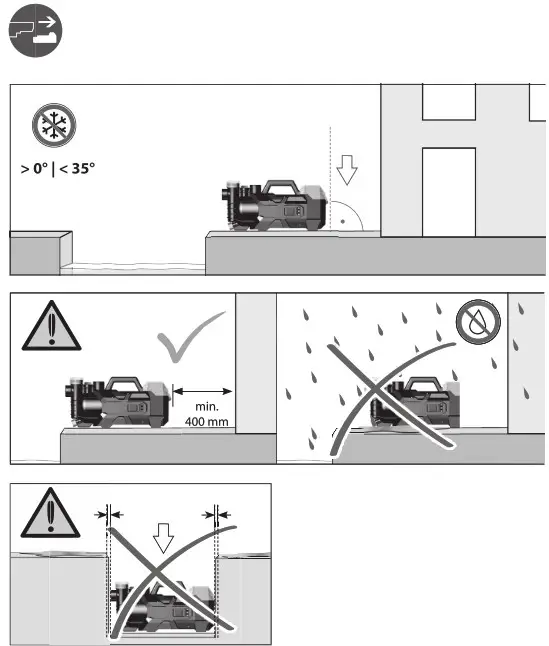 MEEC TOOLS 015254 Battery-Powered Garden Pump- 1