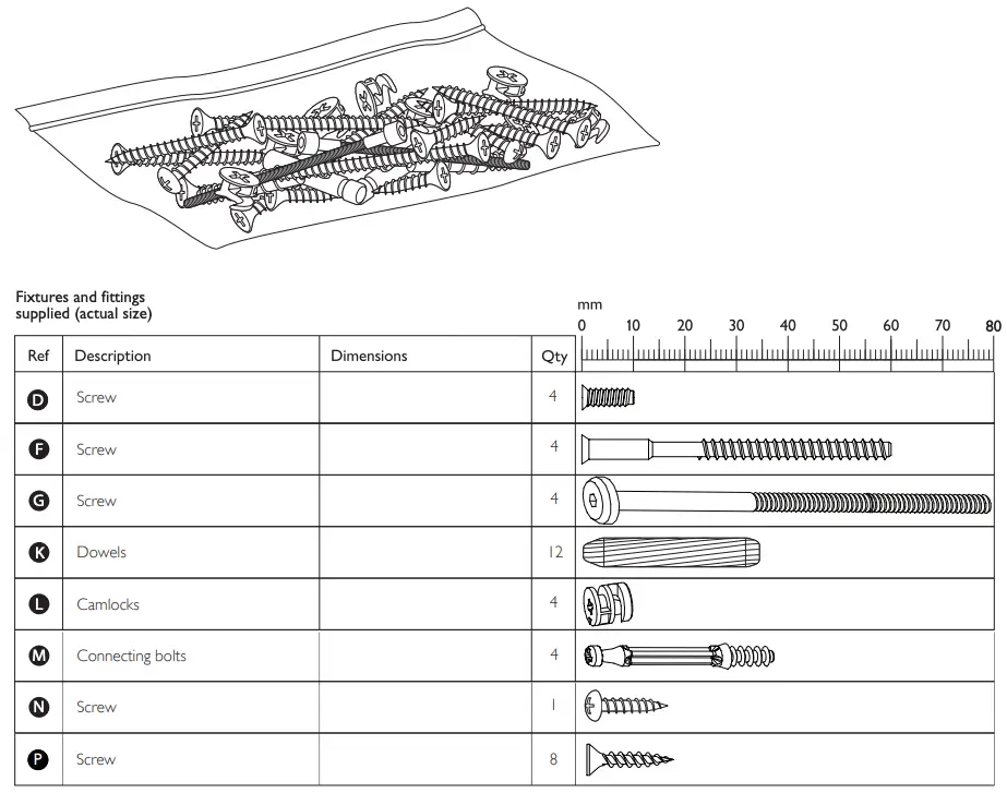 Fixtures and fittings