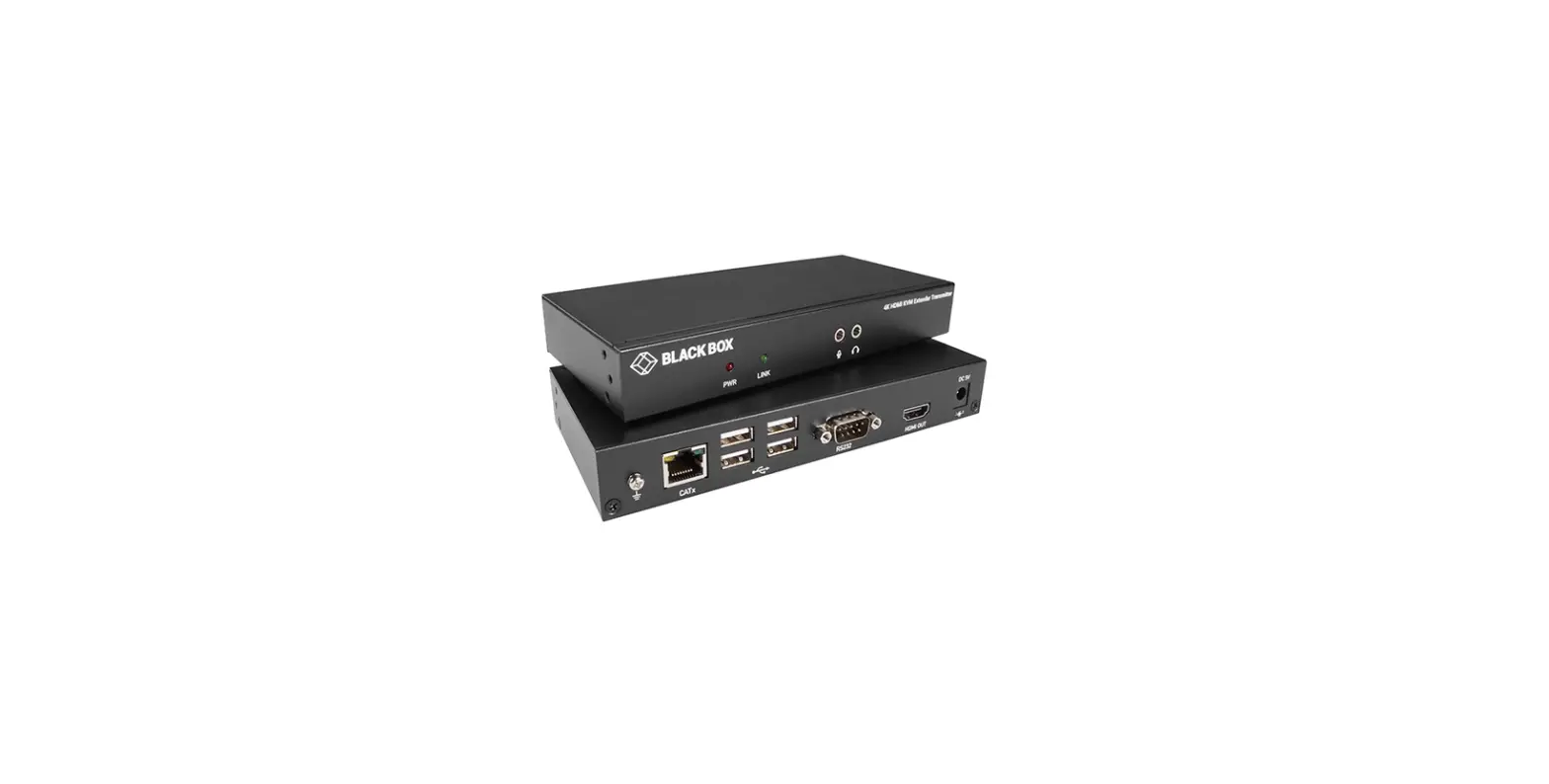Black Box Kvxlcdp-100 Kvx Series 4k Dp Kvm Extender User Manual