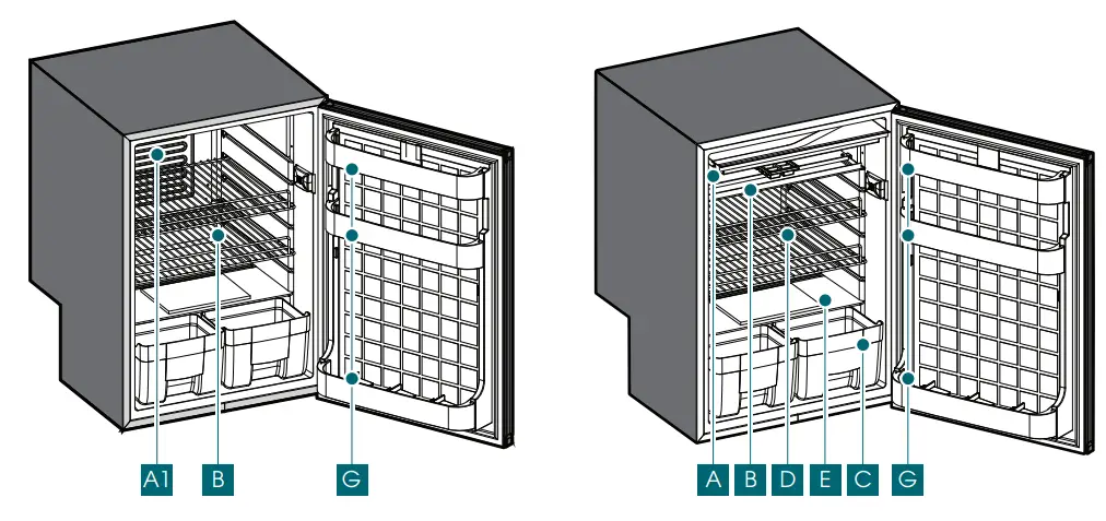 VITRIFRIGO C25L DC AC Fridges - description