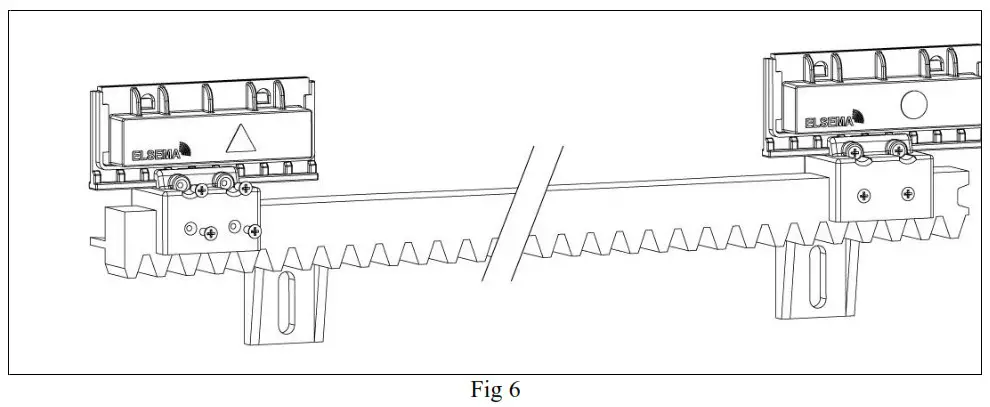 ELSEMA iS1200LV High Spedd Sliding Gate Opener - LIMIT SWITCH ADJUSTMENT 2
