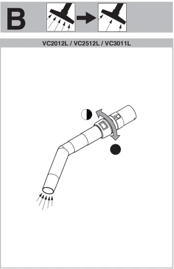 makita VC2012L Vacuum Cleaner for Dry and Wet Cleaning - fig4