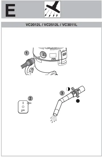 makita VC2012L Vacuum Cleaner for Dry and Wet Cleaning - fig7