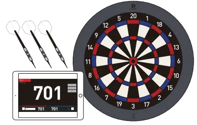 DARTSLIVE DLHOME2020 Home Dartboard User Manual - Let's paly
