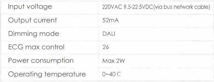 AcTEC DDAS Dimmer Dali 1