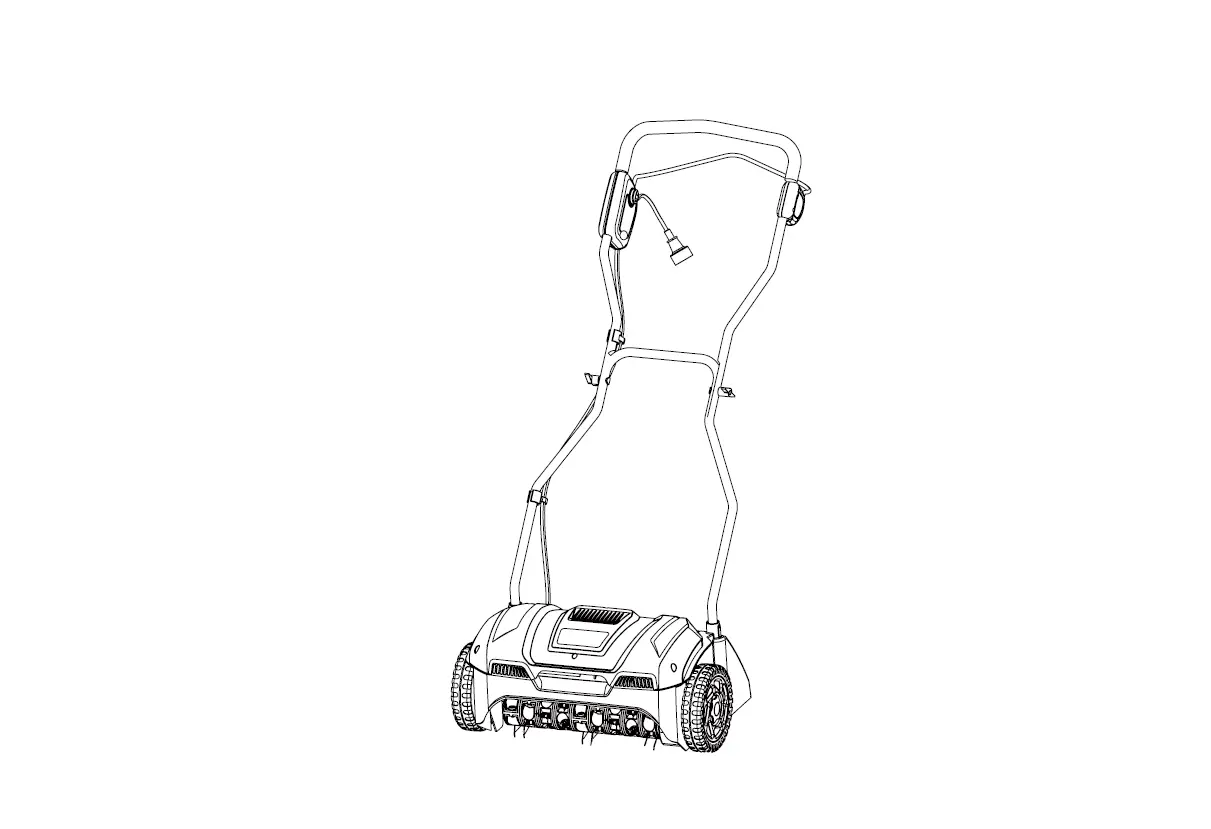 Greenworks 2500600g 14 Inch 10a Electric Dethatcher Owner's Manual Greenworks 2500600g 14 Inch 10a Electric Dethatcher Owner's Manual