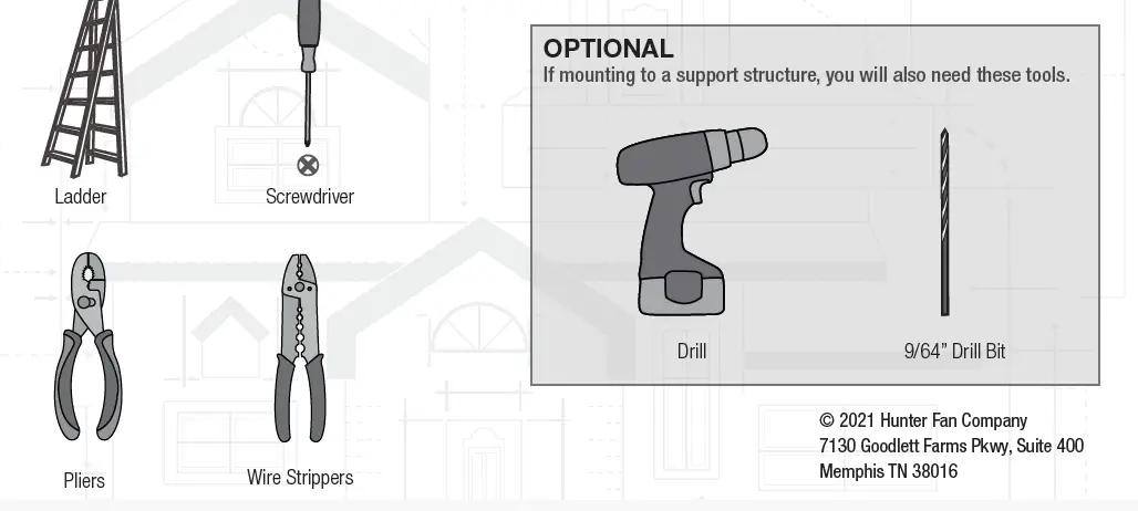 Hunter 51314 Aerodyne 52 Inch Ceiling Fan FIG 1