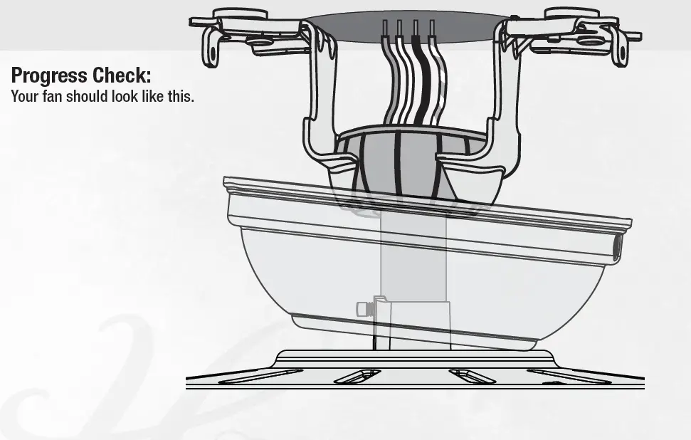 Hunter 51314 Aerodyne 52 Inch Ceiling Fan FIG 10
