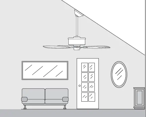 Hunter 51314 Aerodyne 52 Inch Ceiling Fan FIG 6