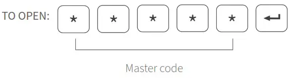 RONIS Tronic Pro Professional Alone Electronic Lock - Open using Master code 2