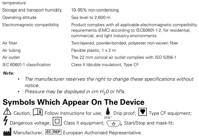RESMED VPAP IV Positive Airway Pressure Device-fig23