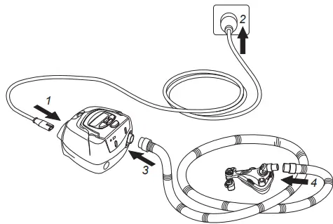 RESMED VPAP IV Positive Airway Pressure Device-fig4