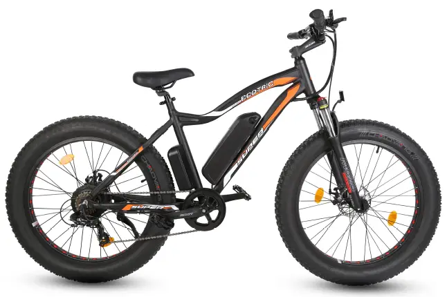 C-ROC26S900-MB-UL-Certified-Ecotric Rocket Fat Tire Beach-Snow-Electric-Bike