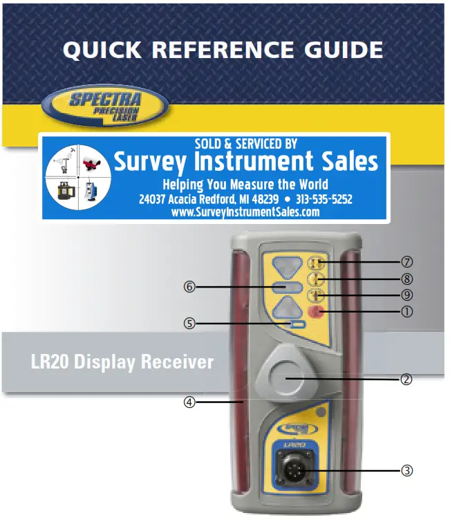 SPECTRA Laser Machine Display Receiver - LOGO