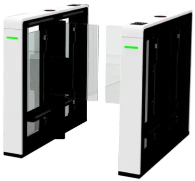 ZKTeco SBTL7000 Single-Lane Swing Barrier Turnstiles