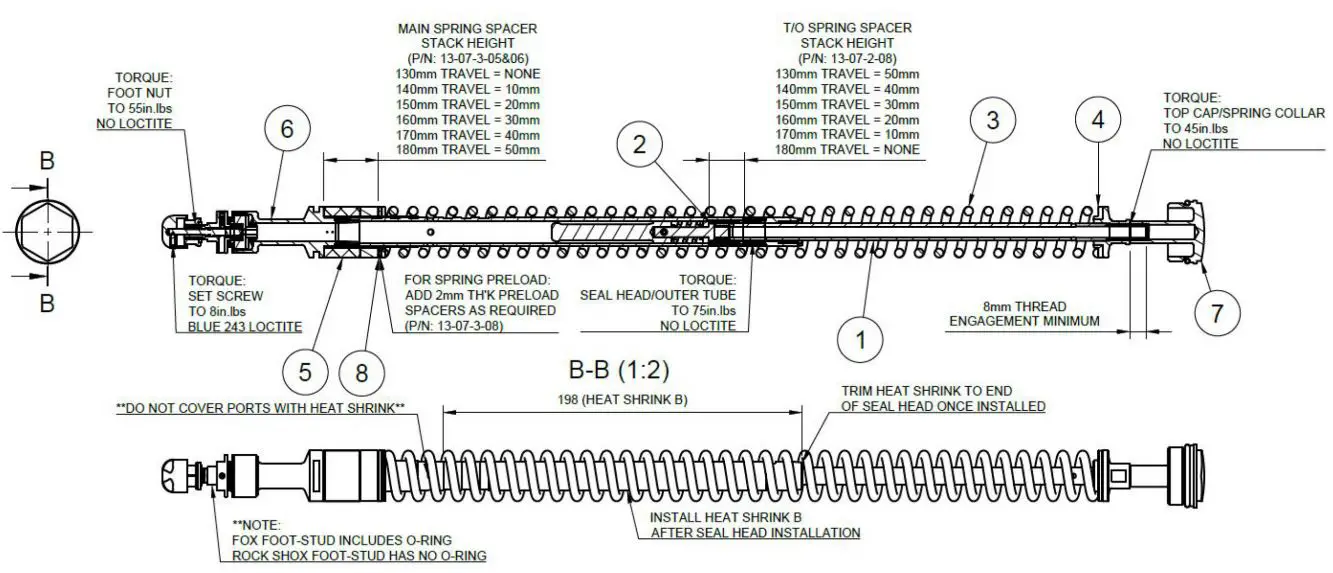 vorsprung Smashpot Bottomless Coil Spring System Instruction Manual - DRAWING