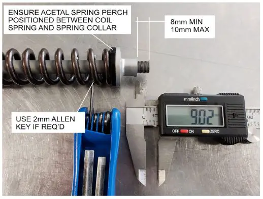 vorsprung Smashpot Bottomless Coil Spring System Instruction Manual - Install the COIL SPRING