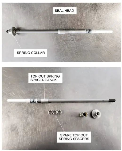 vorsprung Smashpot Bottomless Coil Spring System Instruction Manual - Remove SPRING COLLAR from the INNER TUBE