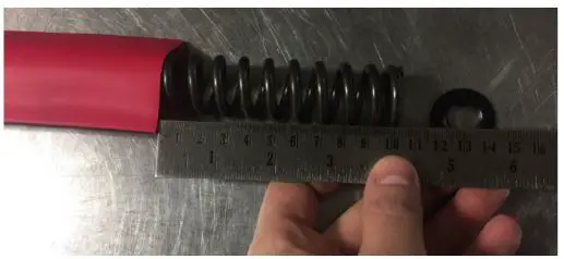 vorsprung Smashpot Bottomless Coil Spring System Instruction Manual - Slide the Heat Shrink provided