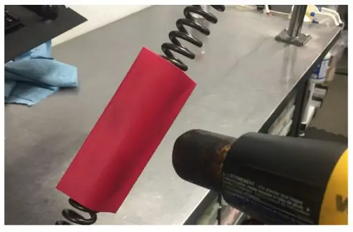 vorsprung Smashpot Bottomless Coil Spring System Instruction Manual - Use a heat gun to heat the Heat Shrink