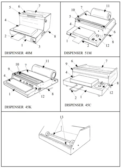 SIRMAN WSIR0020 Shrink Wrapper 40M Stainless Steel - fig 7