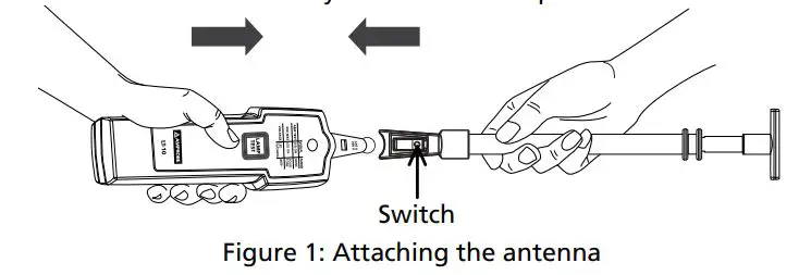 AMPROBE Lamp Tester User Manual - Figure 1