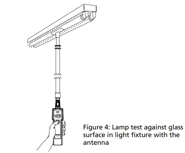 AMPROBE Lamp Tester User Manual - Figure 4