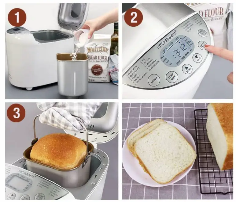 KITCHENARM 85102 19-In-1 Automatic Bread Machine figf 4