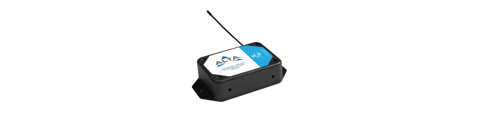 Alta Gs-h2s Wireless Hydrogen Sulfide Sensor User Guide