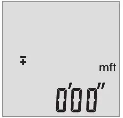 BOSCH GLM 40 Professional Laser Range Finder - Adding values 5