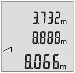 BOSCH GLM 40 Professional Laser Range Finder - Measuring functions 6