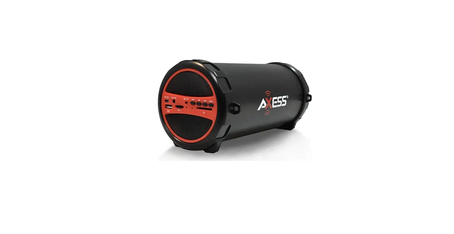 Axess Spbt1031 Portable Bluetooth Indoor/outdoor 2.1 Hi-fi Cylinder Loud Speaker-complete Features/instruction Guide Axess Spbt1031 Portable Bluetooth Indoor/outdoor 2.1 Hi-fi Cylinder Loud Speaker-complete Features/instruction Guide