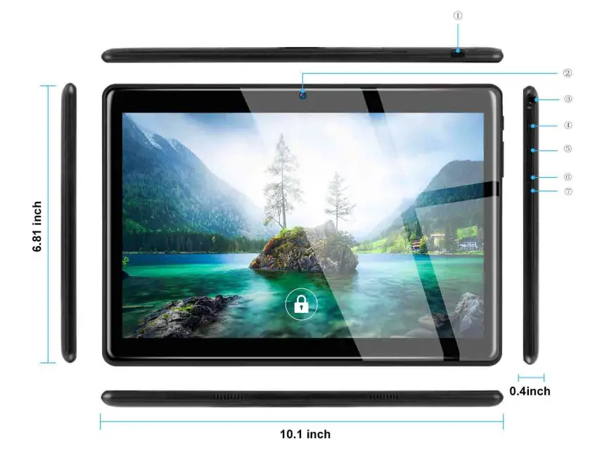 veidoo T20 Tablet PC 1