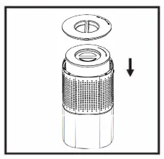 QuFresh QFAP-210 3 Stage Filtration HEPA Compact Air Purifier -Fig 29