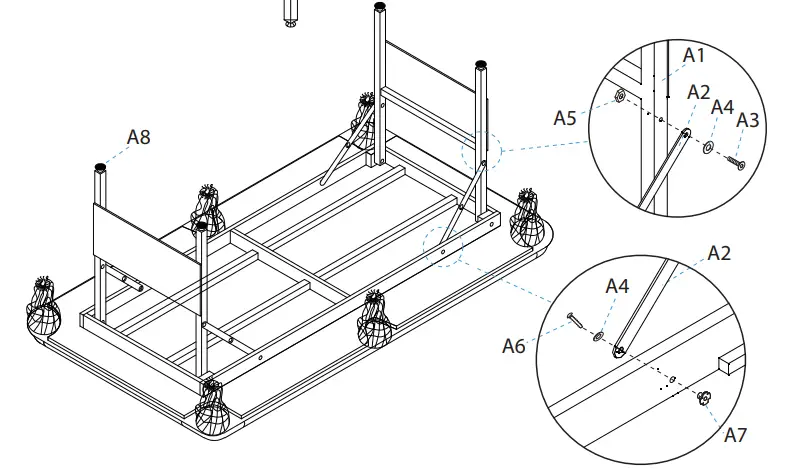 serenelife 76 Portable and Foldable 45