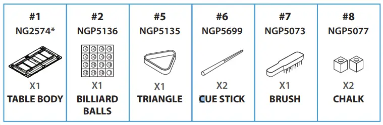 serenelife 76 Portable and Foldable PARTS